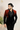 Black Velvet Hand painted Tuxedo Set