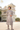 Gray Silk Embroidered Floral and Bird Pattern Sherwani