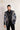 Men's Black Abstract Printed Blazer