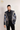 Men's Black Abstract Printed Blazer