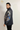 Men's Black Abstract Printed Blazer