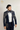 Blue Embroidered Cutdana Work Tuxedo Set