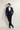 blue tuxedo with decorative embellishments