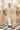 Beige Embroidered Floral Work Indowestern
