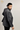 Velvet Embroidered Cutdana Work Gray Tuxedo Set