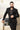 Black Embroidered Cutdana Work Tuxedo Set