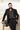 Black Embroidered Cutdana Work Tuxedo Set