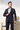 blue tuxedo with decorative embellishments