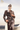 Brown tuxedo with Black Zari embellishments