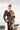 Brown tuxedo with Black Zari embellishments