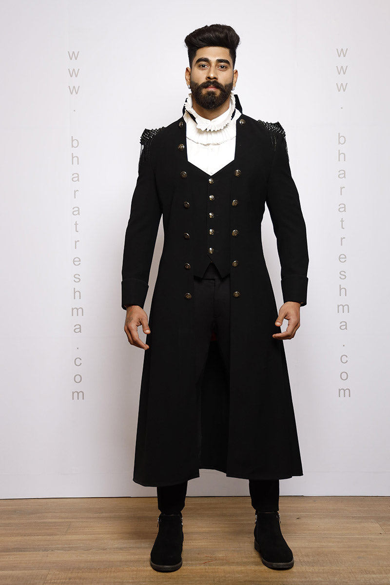 Studs and Cuts Designer Gown