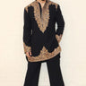 Dheeraj Dhoopar in Our Black full sleeve kurta pant - Bharat Reshma