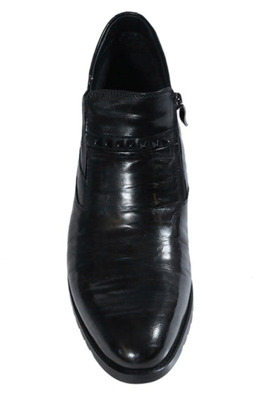 Highbrow Black Bison Boots