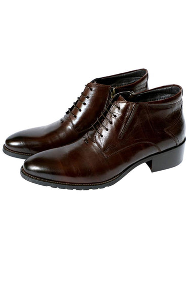 Highbrow Brown Bison Boots