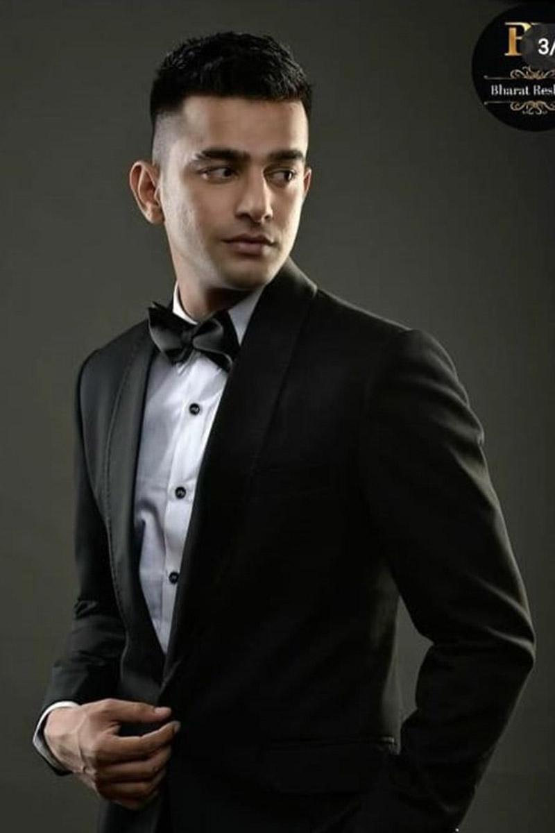 Jass Manak in Our Black Classic Black Tuxedo