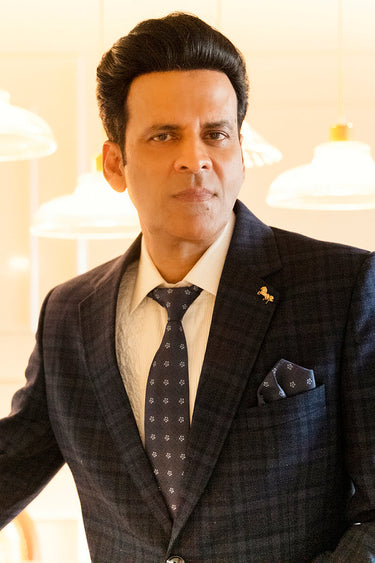 MANOJ BAJPAYEE in our Designer 3 Piece Suit - Bharat Reshma