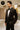 Black Velvet tuxedo with collar embellishment