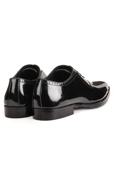 Black Leather Shoes for Men