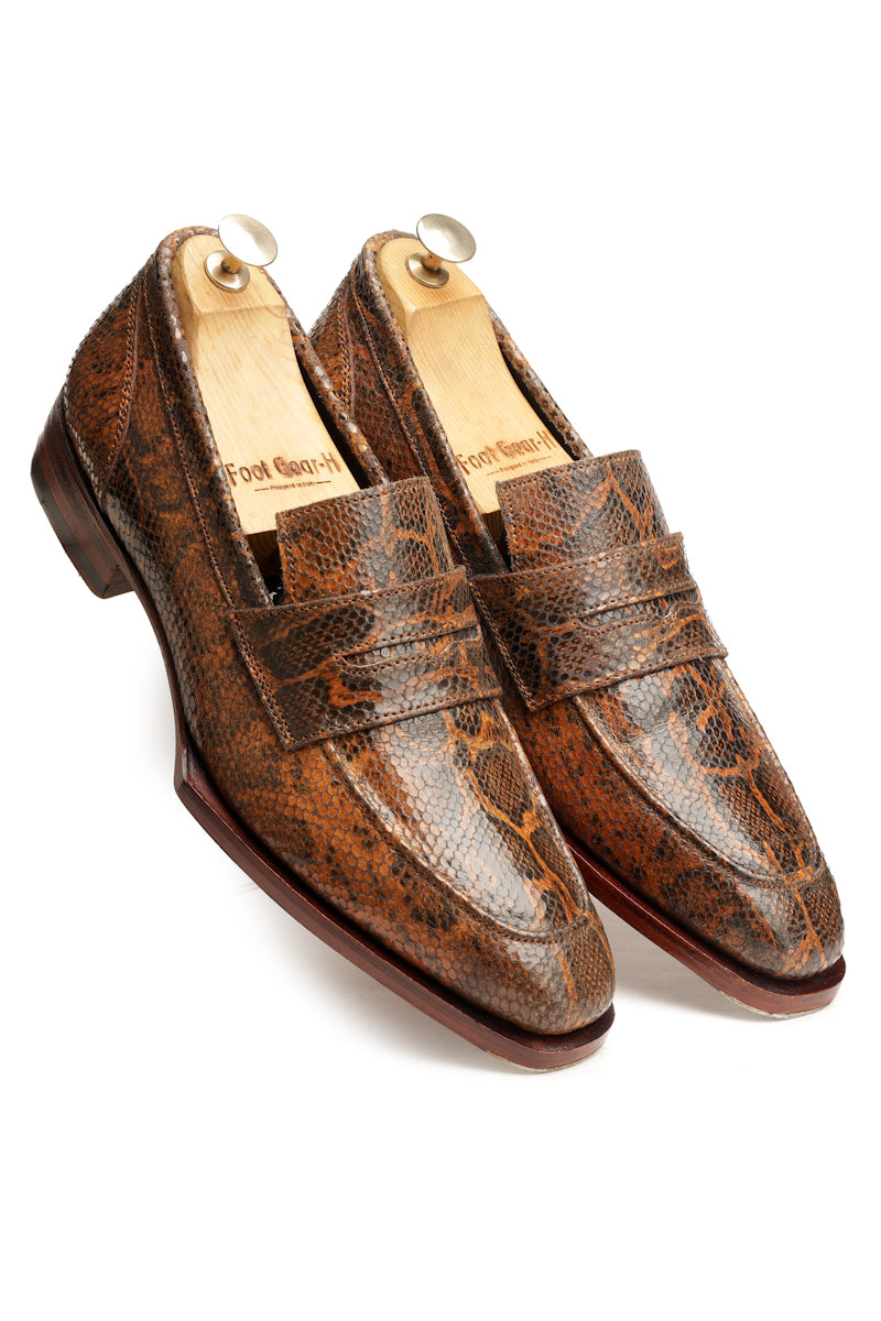 Brown Designer Shoes with Goodyear Welted Laces
