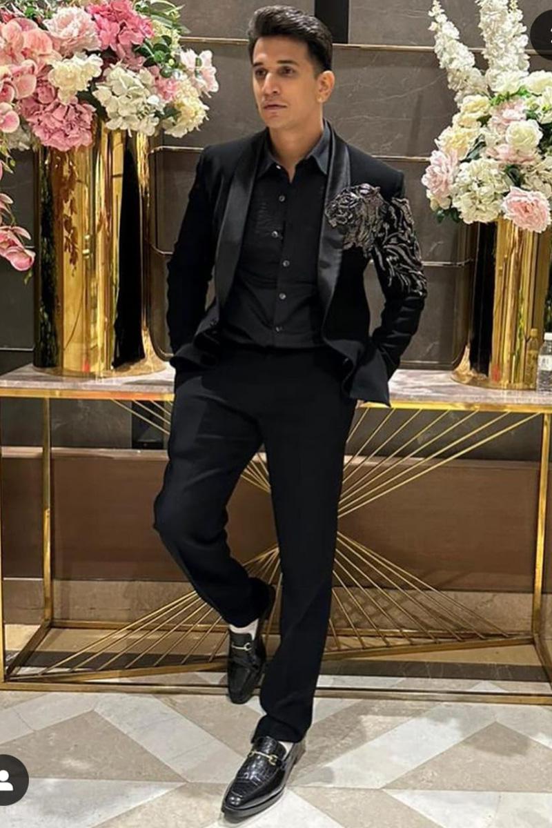 Prince Narula In our Designer Tuxedo 2 Piece Suit