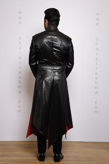 Thread and Cut Pattern Designer Gown for Men