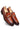 Leather Loafers with Metal Bit Design
