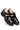 Hand-Polished Pure Leather Cage-Design Sandal Shoes