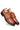 Pure Brown Derby Shoes with Dual-Tone Burnished Detailing