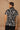 Black abstract faces printed Shirt - Bharat Reshma