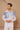 White Premium Linen thread embroidered shirt - Bharat Reshma