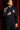 Navy blue crest bandhgala set - Bharat Reshma