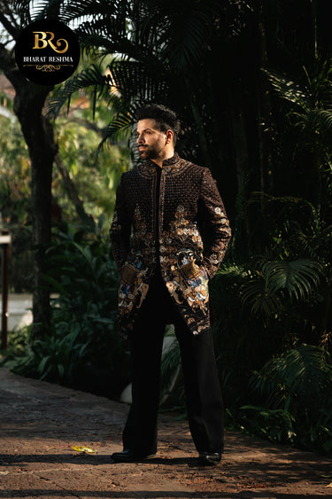 Rithvik Dhanjani in Our Black Indo Western - Bharat Reshma
