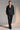 Black Cowl Satin Shirt