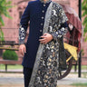 Abhinav Shukla in Our Blue Designer Indo Western - Bharat Reshma