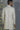 Designer Ivory concealed achkan Indo-western