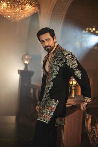 A regal edge kurta with Emraan Hashmi