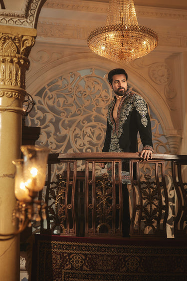 A regal edge kurta with Emraan Hashmi