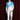 Ivory blue flow tuxedo set - Bharat Reshma