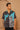 Black relaxed fit satin shirt - Bharat Reshma