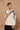 White Magna thread embroidered tapered fit shirt - Bharat Reshma