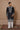 Black & White Traditional Kurta Set - Bharat Reshma