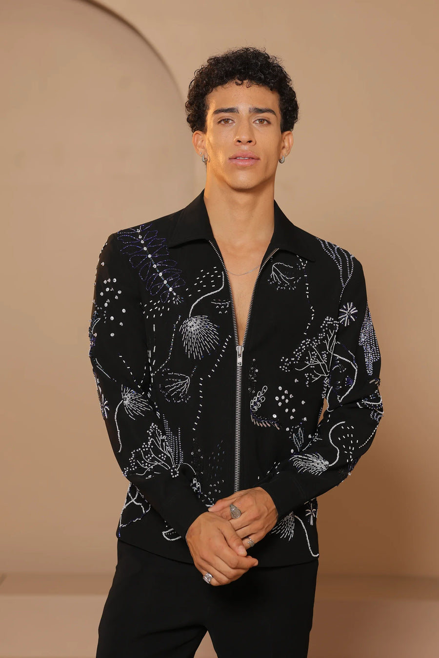 Black Carnival burst jacket