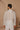 Ivory Flora Whisper Kurta - Bharat Reshma