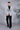 Dramatic Touch Grey and Black Suit