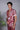 Peach 2 Piece in Linen base with Resham embroidery