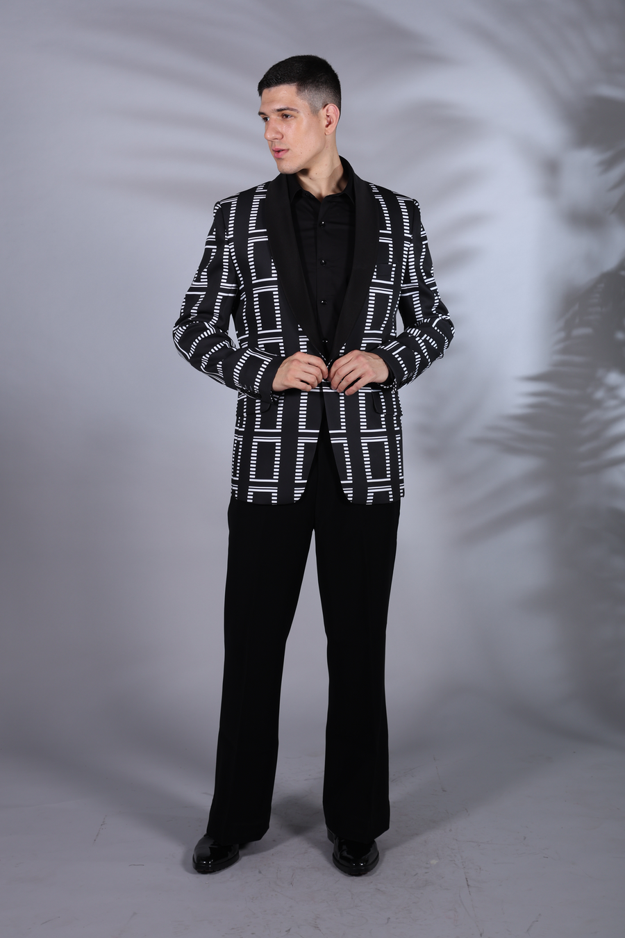 Black tuxedo set