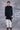 Designer Navy Blue Drape style indo-western