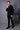 Black Glamorous Shine Embroided Motif Shirt