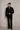 Velvet Tux with 3D Black Embroidery