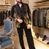 Siddhant Chaturvedi in Our Black Fire Blazer Set - Bharat Reshma